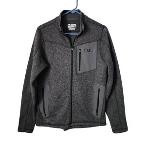 KUIU Base Camp High Loft Fleece Jacket Gray Full Zip Size S